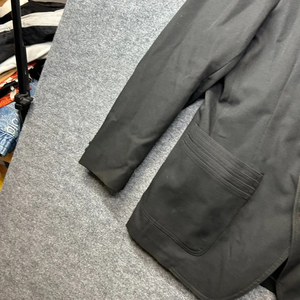 Vintage Men's Blazer Black Notch Lapel Two-Button Classic Norfolk‎ Jacket